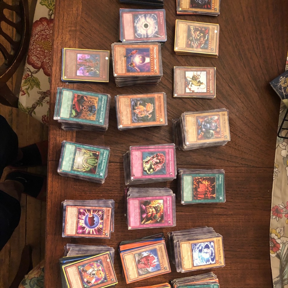 Yu Gi Oh cards. 2,000+ cards.